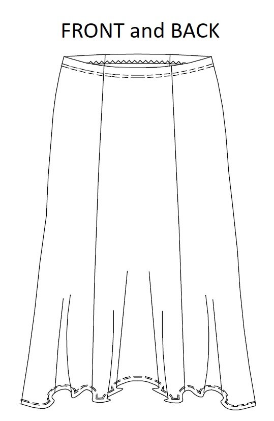 A-Line Skirt 1219A — Christine Jonson Sewing Patterns